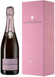Шампанское розовое брют «Louis Roederer Brut Rose Deluxe» 2014 г., в подарочной упаковке