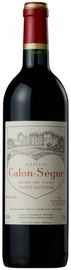 Вино красное сухое «Chateau Calon-Segur Saint-Estephe 3-eme Grand Cru Classe» 2014 г.