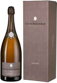 Шампанское белое брют «Louis Roederer Brut Vintage, 1.5 л» 2013, в подарочной упаковке