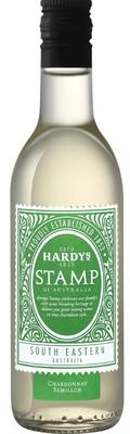 Вино белое полусухое «Stamp Chardonnay Semillon South Eastern Australia Hardy’s» 2019 г.