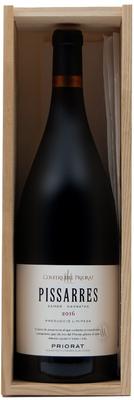 Вино красное сухое «Costers del Priorat Pissarres» в деревянной упаковке
