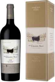 Вино красное полусухое «Le Grand Noir Grenache-Syrah-Mourvedre» 2017 г., в подарочной упаковке