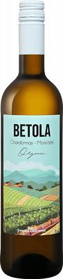 Вино белое сухое «Betola Chardonnay-Moscatel Organic Jumilla Pio del Ramo Nunez» 2019 г.