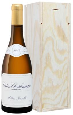 Вино белое сухое «Domaine Albert Ponnelle Corton Charlemagne Grand Cru» 2016 г., в подарочной упаковке