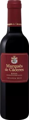 Вино красное сухое «Crianza Rioja Marques De Caceres, 0.375 л» 2015 г.