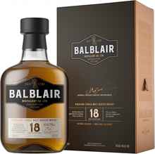 Виски шотландский «Balblair 18 Years» в подарочной упаковке