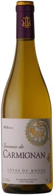 Вино белое сухое «Domaine de Carmignan Cotes du Rhone Blanc»
