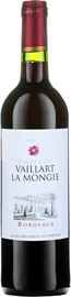 Вино красное сухое «Chateau Vaillart La Mongie Bordeaux»