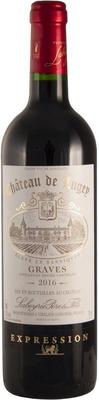 Вино красное сухое «Chateau de Lugey Graves» 2016 г.