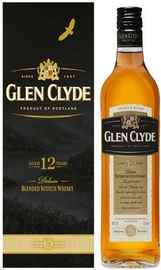 Виски шотландский «Glen Clyde 12 Years Old» в подарочной упаковке