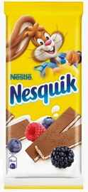 Шоколад «Nesquik с молочной начинкой, ягодами и злаками» 100 гр.