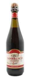 Вино игристое красное полусладкое «Bosco lambrusco Dell Emilia» географического указания из региона Эмилия