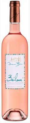 Вино розовое сухое «Domaines Bunan Belouve Rose, 0.75 л» 2019 г.