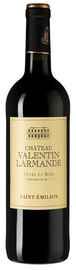 Вино красное сухое «Chateau Valentin Larmande Cuvee La Rose Maison Bouey» 2017 г.