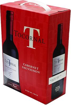 Вино красное полусухое «Cono Sur Tocornal Cabernet Sauvignon (Tetra Pak)»