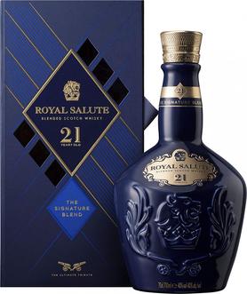 Виски шотландский «Chivas Royal Salute 21 years old» в подарочной упаковке