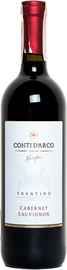 Вино красное сухое «Conti D’Arco Cabernet Sauvignon Trentino» 2018 г.