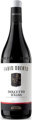 Вино красное сухое «Fabio Oberto Dolcetto d'Alba» 2018 г.