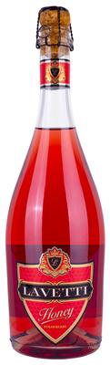 Напиток медовый газированный розовый полусладкий «Lavetti Honey Strawberry»