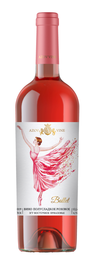 Вино розовое полусладкое «Азов Вайн Балет»