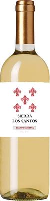 Вино столовое белое полусухое «Sierra Los Santos Blanco Semiseco»