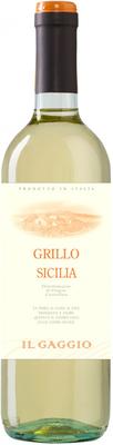 Вино белое сухое «Il Gaggio Grillo Sicilia» 2018 г.