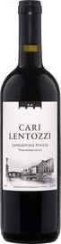 Вино красное сухое «Cari Lentozzi Sangiovese Puglia» 2019 г.