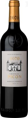 Вино красное сухое «Chateau Picon 1070» 2017 г.