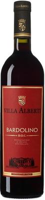 Вино красное сухое «Villa Alberti Bardolino» 2019 г.