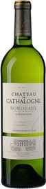 Вино белое сухое «Chateau de Cathalogne Bordeaux Blanc» 2019 г.