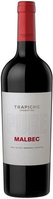 Вино красное сухое «Pure Malbec Trapiche» 2019 г.