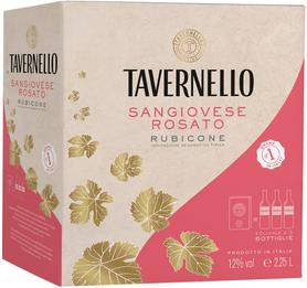 Вино розовое сухое «Tavernello Sangiovese Rosato» бэг-ин-бокс