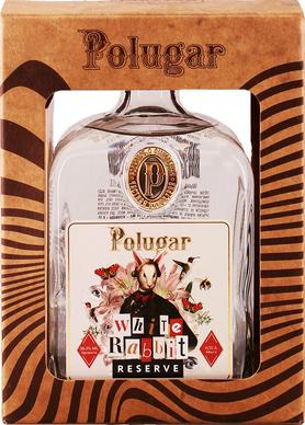 Напиток спиртной зерновой дистиллированный купажированный «Polugar White Rabbit Reserve» в подарочной упаковке