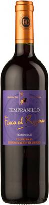 Вино красное полусладкое «Finca el Rejoneo Tempranillo Semidulce»