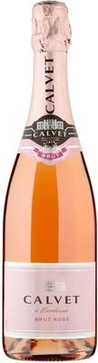 Вино игристое розовое брют «Calvet Cremant de Bordeaux Brut Rose» 2018 г.