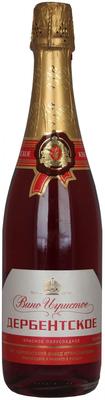 Вино игристое красное полусладкое «Дербентское»
