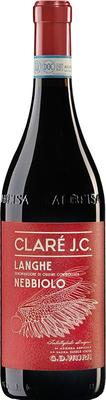 Вино красное сухое «G.D. Vajra Clare J.C. Lange Nebbiolo» 2019 г.