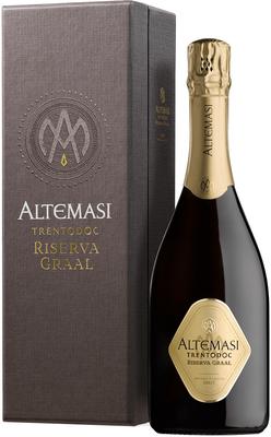 Вино игристое белое брют «Altemasi Riserva Graal» 2012 г., в подарочной упаковке