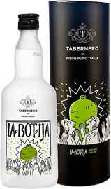 Напиток спиртной «Tabernero La Botija Pisco Puro Italia» в подарочной упаковке