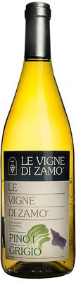 Вино белое сухое «Le Vigne di Zamo Pinot Grigio Venezia Giulia» 2018 г.