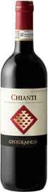 Вино красное сухое «Geografico Chianti, 0.756 л» 2018 г.