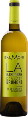Вино белое сухое «La Gascogne d Alain Brumont Gros Manseng-Sauvignon Blanc Cotes de Gascogne» 2018 г.