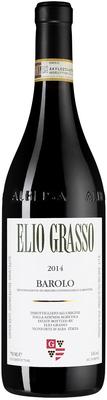 Вино красное сухое «Elio Grasso Barolo» 2014 г.