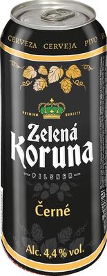 Пиво «Zelena Koruna Cerne»