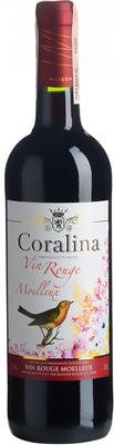 Вино красное полусладкое «Coralina Rouge Moelleux»