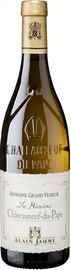 Вино белое сухое «Domaine Grand Veneur Le Miocene Blanc Chateauneuf-du-Pape» 2017 г.