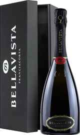 Вино игристое белое брют «Bellavista Brut Franciacorta» 2014 г. в подарочной упаковке