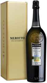 Вино игристое белое сухое «Merotto La Primavera di Barbara Valdobbiadene Prosecco Superiore» 2018 г. в подарочной упаковке