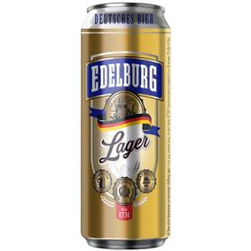 Пиво «Edelburg Lager» в жестяной банке