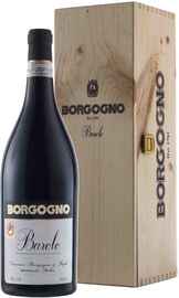 Вино красное сухое «Borgogno Barolo» 2014 г. в деревянной коробке